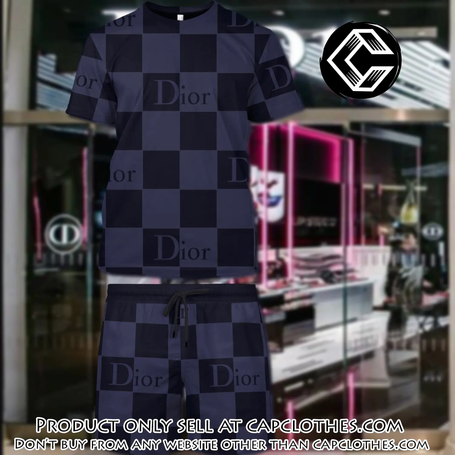 Dior combo unisex tshirt & short limited luxury outfit cts1007 cc5649154